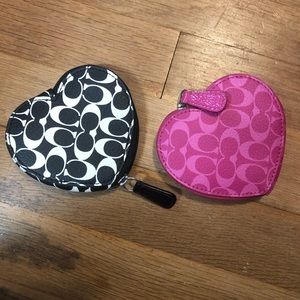 Coach coin purses